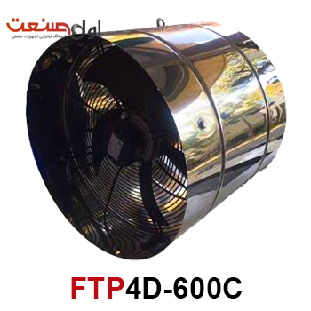 فن سیرکوله کانالی زیلابگ 60 سانت سه فاز 1400 دور FTP 4D-600C