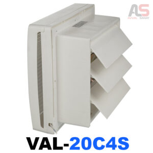 هواکش 20 سانت با دمپر اتوماتیک سری اتولوکس مدل VAL-20C4S